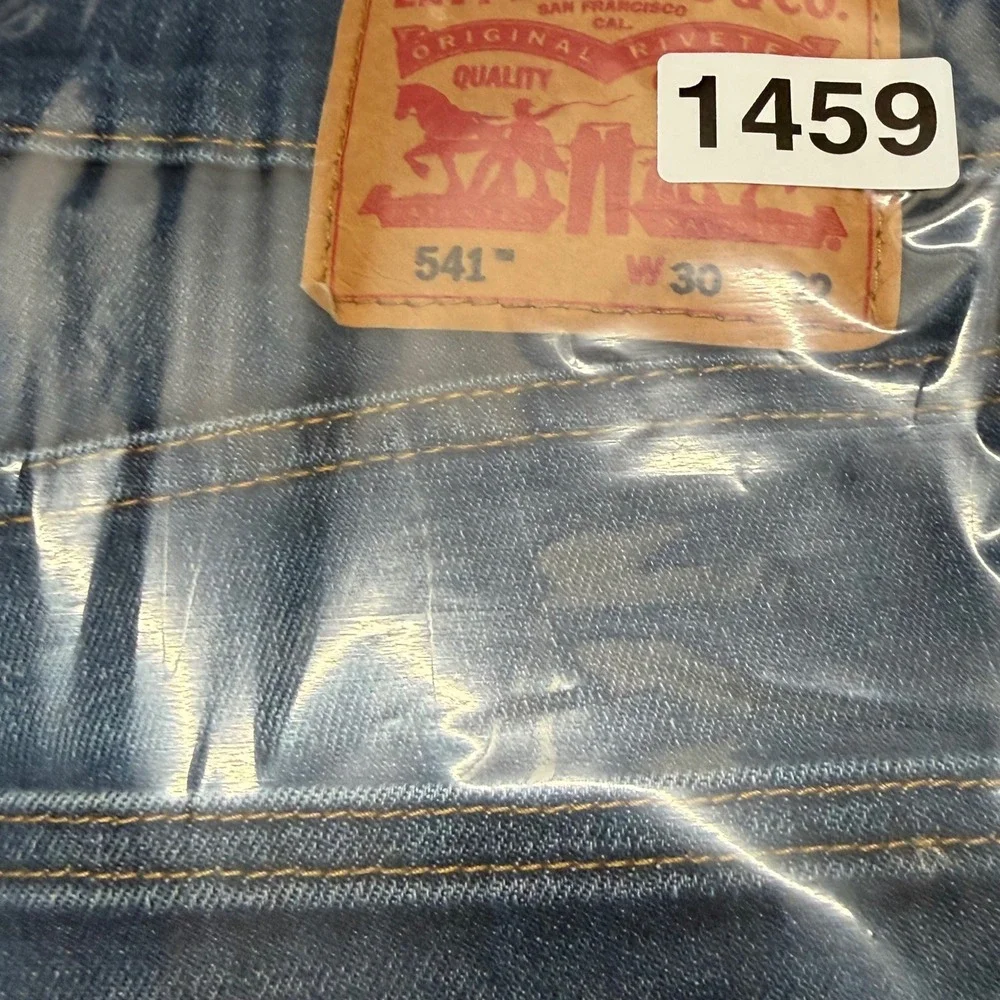 Levi's‎ 541 Athletic Taper Mens 30x32 Blue Medium Wash Stretch Jeans